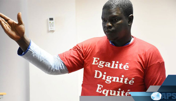 Bamba Kassé, secrétaire général de la Section Synpics de l'APS (photo APS)