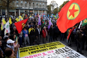 La police allemande stoppe une manifestation de milliers de Kurdes
