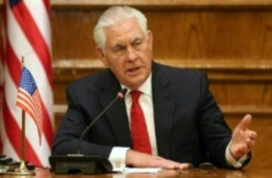 Longue rencontre Tillerson-Erdogan pour déminer des relations explosives Longue rencontre Tillerson-Erdogan pour déminer des relations explosives