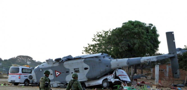 Mexique: 13 morts dans l'accident d'hélicoptère d'un ministre