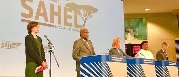 Moussa Faki Mahamat: «aucune action internationale (…) ne peut se substituer aux efforts des pays de la région saharo-sahélienne.» Moussa Faki Mahamat: «aucune action internationale (…) ne peut se substituer aux efforts des pays de la région saharo-sahélienne.»