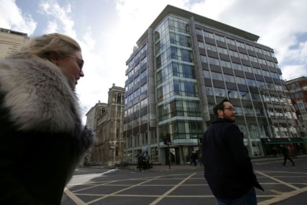 Le siège de Cambridge Analytica à Londres