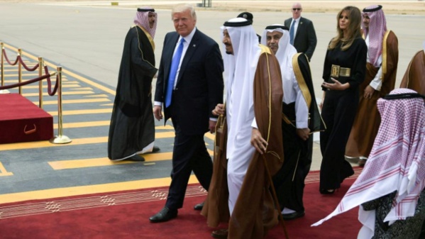 Trump lors de première visite en Arabie saoudite Trump lors de première visite en Arabie saoudite