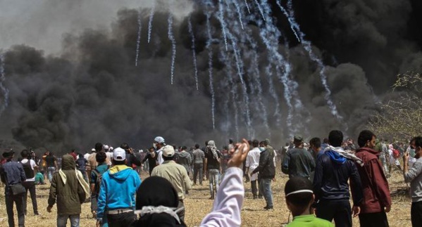 Heurts à la frontière Gaza-Israël, cinq Palestiniens tués Heurts à la frontière Gaza-Israël, cinq Palestiniens tués