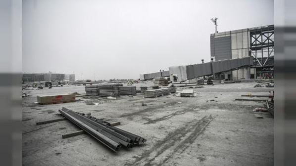 Turquie : le nouvel aéroport d'Istanbul, symbole des ambitions d'Erdogan, prend forme Turquie : le nouvel aéroport d'Istanbul, symbole des ambitions d'Erdogan, prend forme