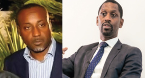 Entre Yerim Sow (g) et Kabirou Mbodj, la bataille semble avoir pris fin.