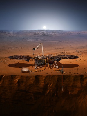 La Nasa a lancé sa sonde Insight pour étudier les séismes sur Mars La Nasa a lancé sa sonde Insight pour étudier les séismes sur Mars