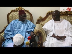 Serigne Mbaye Sy Mansour et Idrissa Seck: cette image est désormais d'Epinal Serigne Mbaye Sy Mansour et Idrissa Seck: cette image est désormais d'Epinal