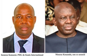 Inoussa Kanazoé (à g.) et Moussa Koanda