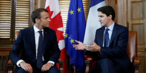 Europe et Canada font bloc contre Trump avant le G7 Europe et Canada font bloc contre Trump avant le G7