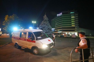 Russie: Hôtel de Rostov-sur-le-Don évacué par la police Russie: Hôtel de Rostov-sur-le-Don évacué par la police