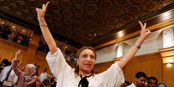 Souad Abderrahim, candidate d'Ennahdha, élue première femme maire de Tunis Souad Abderrahim, candidate d'Ennahdha, élue première femme maire de Tunis