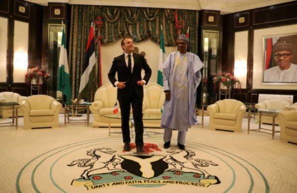 Le président Macron au Nigeria pour donner une image moderne de l'Afrique Le président Macron au Nigeria pour donner une image moderne de l'Afrique