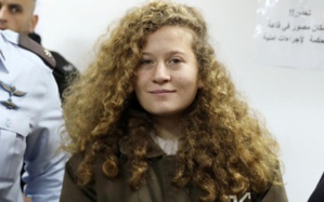 L'adolescente palestinienne Ahed Tamimi libérée par Israël L'adolescente palestinienne Ahed Tamimi libérée par Israël