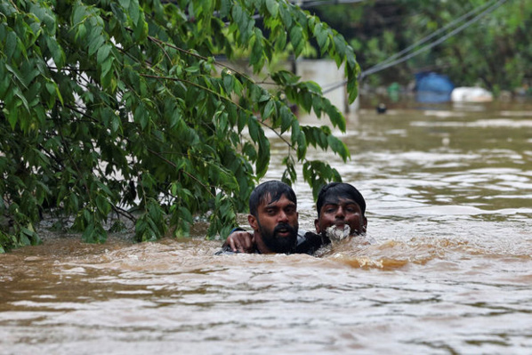 Inde : au moins 164 morts dans les inondations au Kerala Inde : au moins 164 morts dans les inondations au Kerala