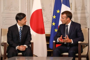 France : Macron accueille le futur empereur du Japon à Versailles France : Macron accueille le futur empereur du Japon à Versailles