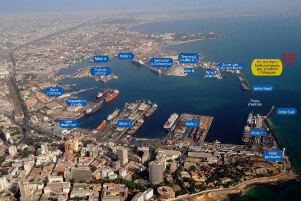 Image virtuelle du Port de Bargny-Sendou