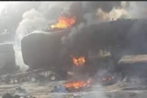 RDC : Accident d'un camion-citerne, une cinquantaine de morts, une centaine de brûlés