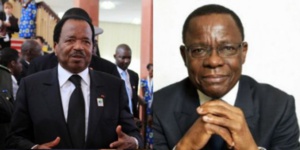 Paul Biya et Maurice Kamto Paul Biya et Maurice Kamto