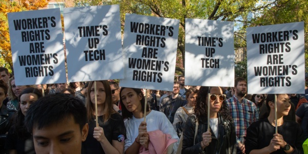 Harcèlement sexuel: des milliers d'employés de Google manifestent à travers le monde Harcèlement sexuel: des milliers d'employés de Google manifestent à travers le monde