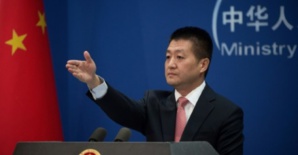 Lu Kang, un porte-parole du ministère chinois des Affaires étrangères Lu Kang, un porte-parole du ministère chinois des Affaires étrangères
