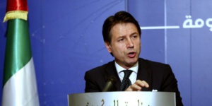 Le président du Conseil italien en Algérie avant une conférence sur la Libye