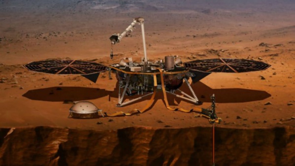 La sonde InSight s'est posée sur Mars La sonde InSight s'est posée sur Mars