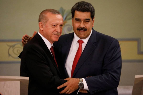 Venezuela : Erdogan exprime son soutien à Maduro Venezuela : Erdogan exprime son soutien à Maduro
