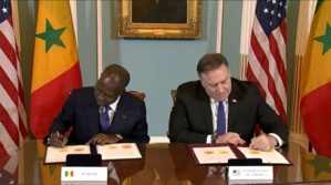 Le secrétaire d’État US Michael Pompeo rencontre le PM sénégalais Mahammed Boun Abdallah Dionne