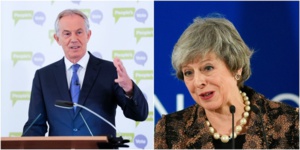 Tony Blair et Theresa May s'écharpent publiquement sur le Brexit