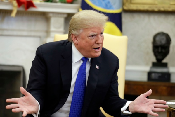 Trump rejette un compromis destiné à éviter un paralysie des administrations