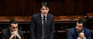 Le chef du gouvernement italien, Giuseppe Conte Le chef du gouvernement italien, Giuseppe Conte