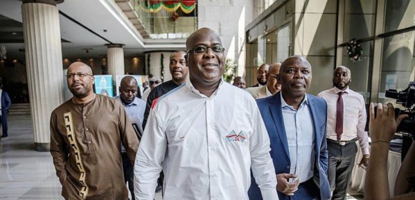 Présidentielle en RDC: l'opposant Tshisekedi, proclamé vainqueur, rend hommage à Kabila Présidentielle en RDC: l'opposant Tshisekedi, proclamé vainqueur, rend hommage à Kabila