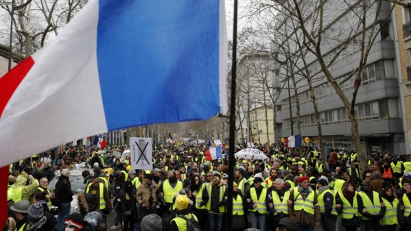 «Gilets jaunes»: l'acte XII marqué par des heurts «Gilets jaunes»: l'acte XII marqué par des heurts