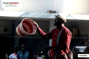 A Dakar, Ousmane Sonko expose son programme économique