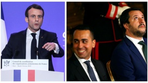 Crise entre la France et l'Italie : Paris rappelle son ambassadeur à Rome Crise entre la France et l'Italie : Paris rappelle son ambassadeur à Rome