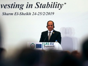 Devant les dirigeants de l'UE, Sissi défend la peine capitale