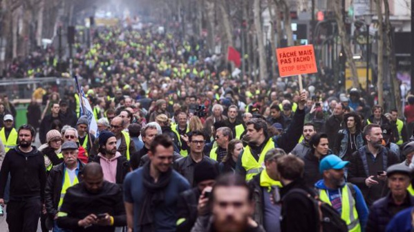 "Gilets jaunes" : 40 500 personnes mobilisées en France, plus que samedi dernier