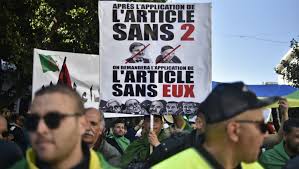 ALGERIE : Nouvelle manifestation monstre pour le sixième vendredi de contestation