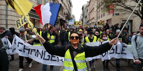 Les "gilets jaunes" de nouveau dans la rue pour leur 21e samedi de mobilisation