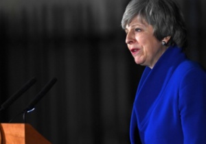 Pour May, c'est quitter l'UE avec un accord ou pas de Brexit Pour May, c'est quitter l'UE avec un accord ou pas de Brexit