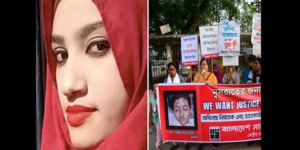 Bangladesh : Une jeune femme de 18 ans brûlée vive suscite des manifestations depuis dix jours Bangladesh : Une jeune femme de 18 ans brûlée vive suscite des manifestations depuis dix jours