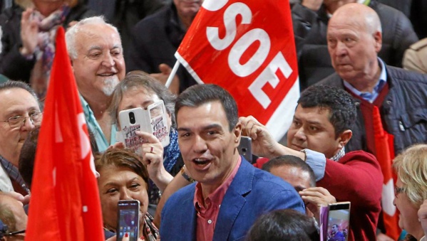 Pedro Sanchez, le premier ministre socialiste sortant