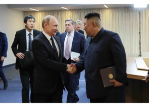 Le Dirigeant suprême Kim Jong Un s'est entretenu avec le Président Vladimir Poutine (communiqué)