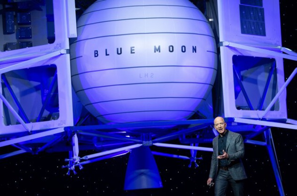 Jeff Bezos à la conquête de la Lune avec Blue Moon