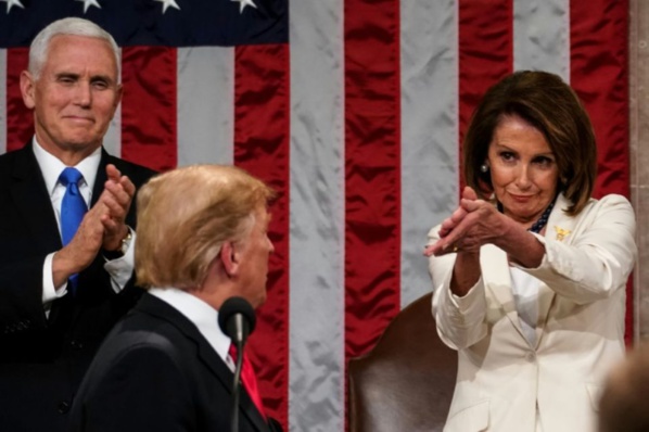 Nancy Pelosi accuse Trump de "dissimulation" Nancy Pelosi accuse Trump de "dissimulation"