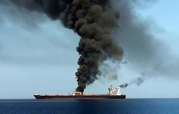 Deux pétroliers «attaqués» en mer d'Oman