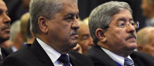 Abdelmalek Sellah (à g.à et Ahmed Ouyahia Abdelmalek Sellah (à g.à et Ahmed Ouyahia