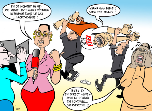 ODIA, l'édito: Manif anti Aliou-Pétrole ODIA, l'édito: Manif anti Aliou-Pétrole