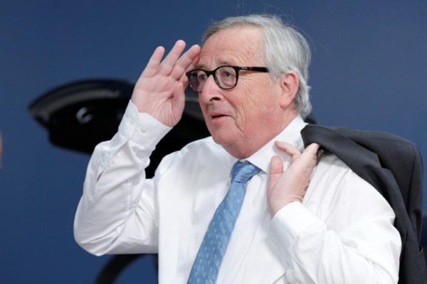 Le Luxembourgeois Jean Claude Juncker, président sortant de la Commission de l'Union européenne